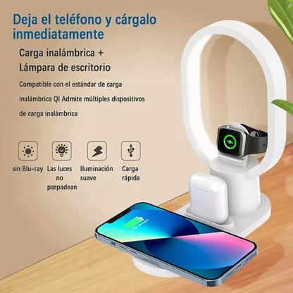 VolturaOne™ Carga 4 En 1 - Carga todo en un solo lugar y vive sin cables.